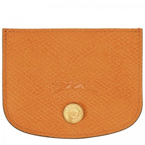 Apricot Orange Women's Longchamp Épure Cardholders | IPXBG-2309