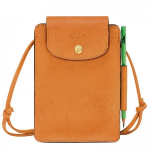 Apricot Orange Women's Longchamp Épure XS Crossbody Bags | GCLON-0153