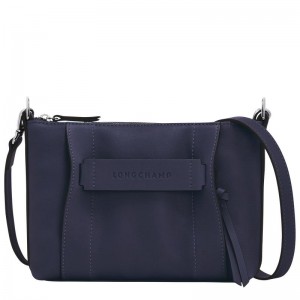 Bilberry Purple Women's Longchamp 3D S Crossbody Bags | SNMKF-5628