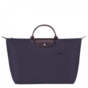 Bilberry Purple Women's Longchamp Le Pliage Green S Travel Bags | DGRIS-6812