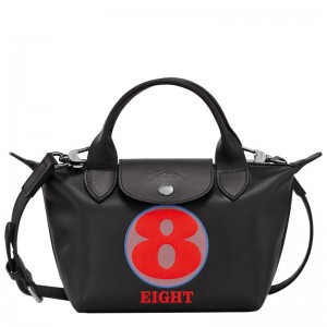 Black Men's Longchamp x Robert Indiana XS Handbags | XTGOA-9240