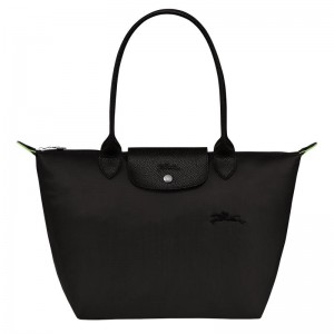 Black Women's Longchamp Le Pliage Green M Tote Bag | CTWSU-5274