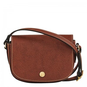 Brown Women's Longchamp Épure XS Crossbody Bags | NOHYZ-0532