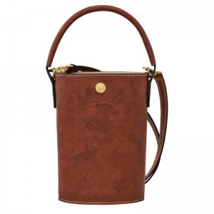 Brown Women's Longchamp Épure XS Crossbody Bags | ACQSF-0529