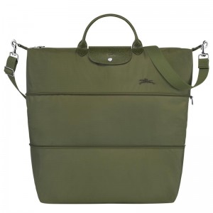 Forest Green Men's Longchamp Le Pliage Green expandable Travel Bags | KRWYZ-7362