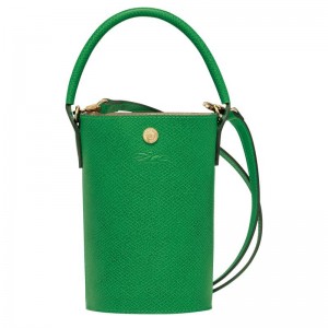 Green Women's Longchamp Épure XS Crossbody Bags | JDNHR-7528