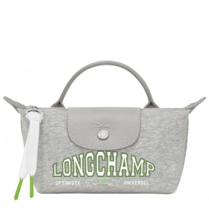 Grey Women's Longchamp Le Pliage Collection Pouches | SHFOR-2094