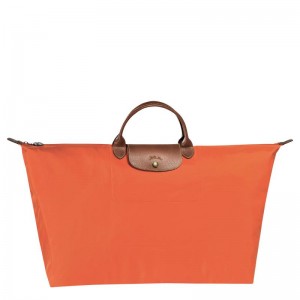 Orange Women's Longchamp Le Pliage Original M Travel Bags | QPOZV-4726