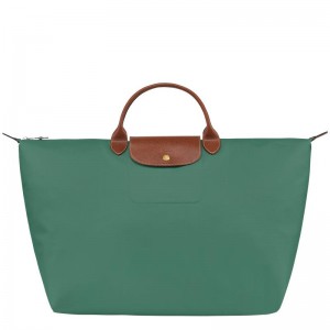 Sage Green Women's Longchamp Le Pliage Original S Travel Bags | ABWHX-8325