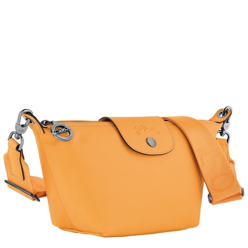 Apricot Orange Women's Longchamp Le Pliage Xtra XS Crossbody Bags | MWOTX-4762