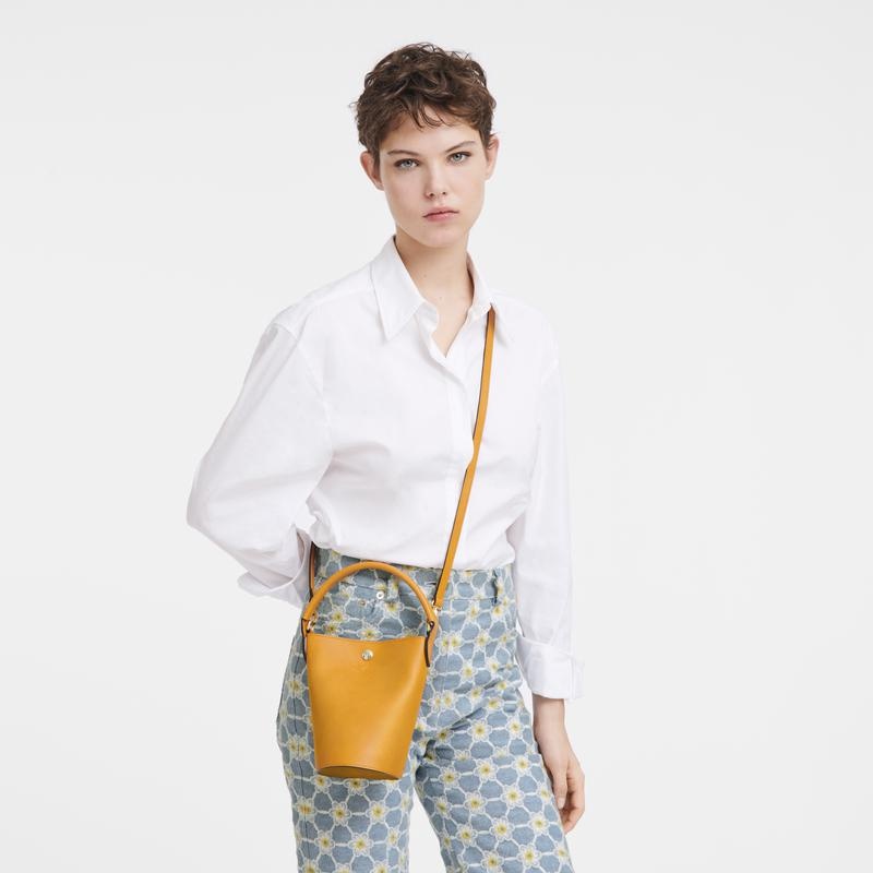 Apricot Orange Women's Longchamp Épure XS Crossbody Bags | ZIDNB-1502