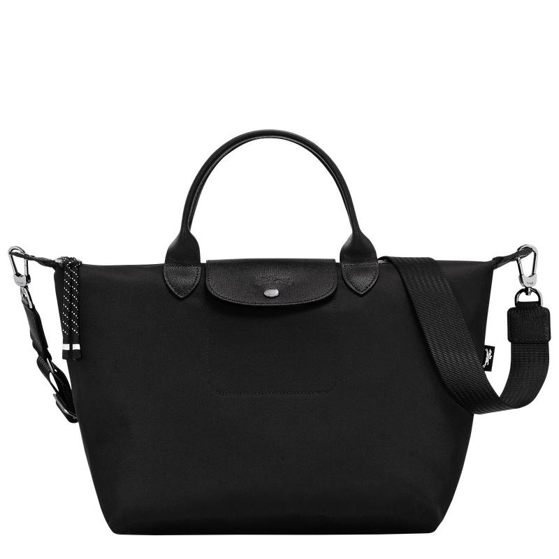 Black Men\'s Longchamp Le Pliage Energy L Handbags | VFWAJ-1726