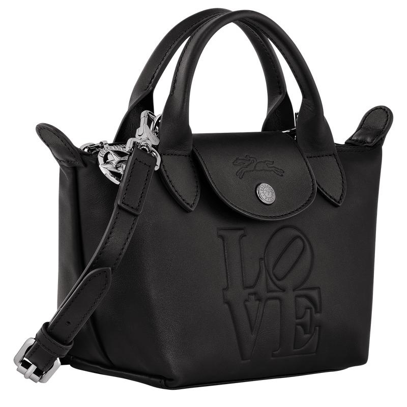 Black Men's Longchamp x Robert Indiana XS Handbags | GPWQC-2039