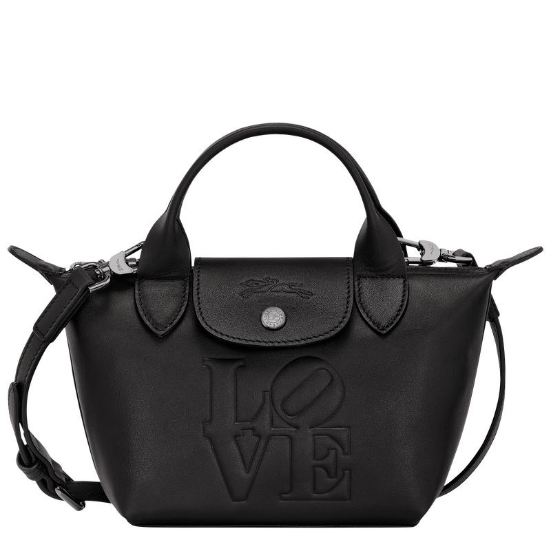 Black Men\'s Longchamp x Robert Indiana XS Handbags | GPWQC-2039