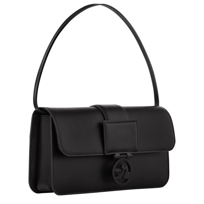 Black Women's Longchamp Box-Trot M Shoulder bag Shoulder Bags | WLCPU-0951