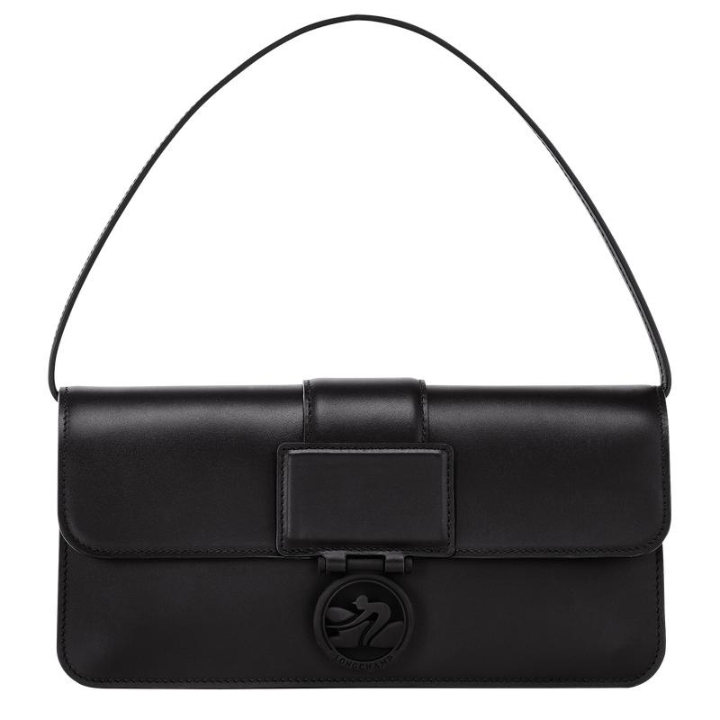 Black Women\'s Longchamp Box-Trot M Shoulder bag Shoulder Bags | WLCPU-0951