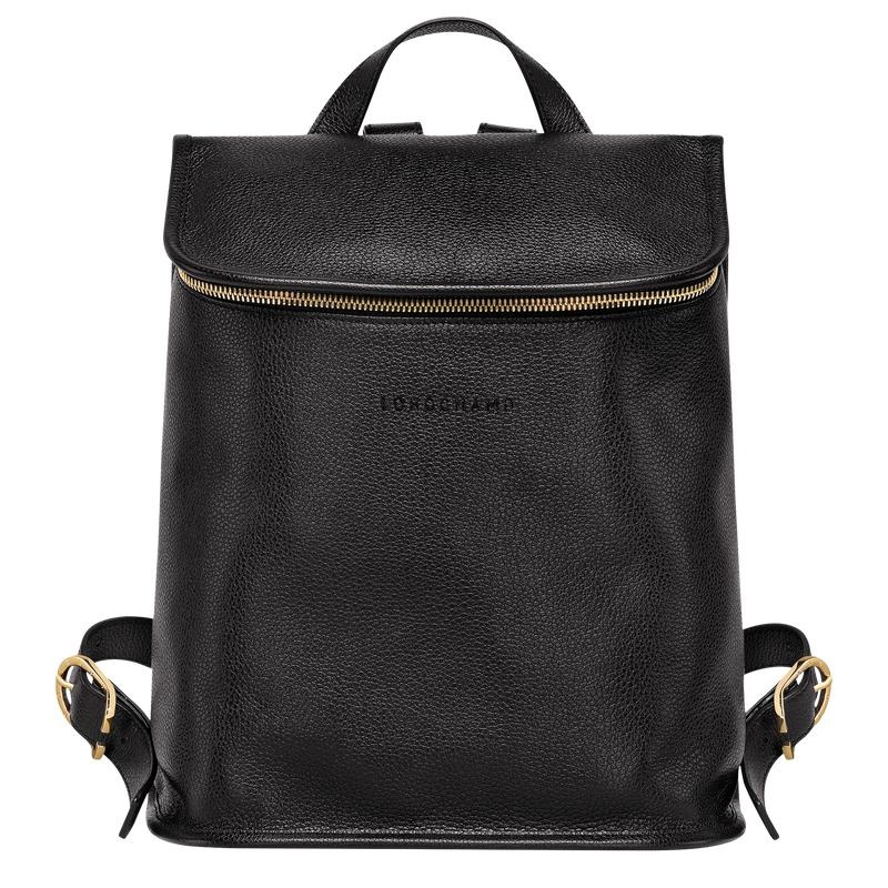 Black Women\'s Longchamp Le Foulonné Backpacks | LJEXV-8241