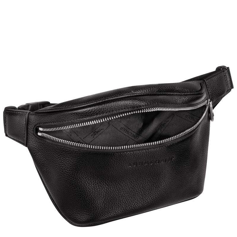 Black Women's Longchamp Le Foulonné M Belt Bags | XEBPY-9702