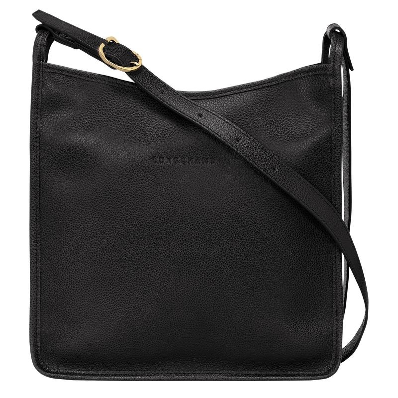 Black Women\'s Longchamp Le Foulonné M Crossbody Bags | HODLN-5193