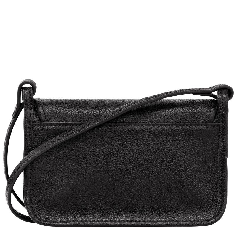 Black Women's Longchamp Le Foulonné XS Clutch Purse | ZXMDR-0638