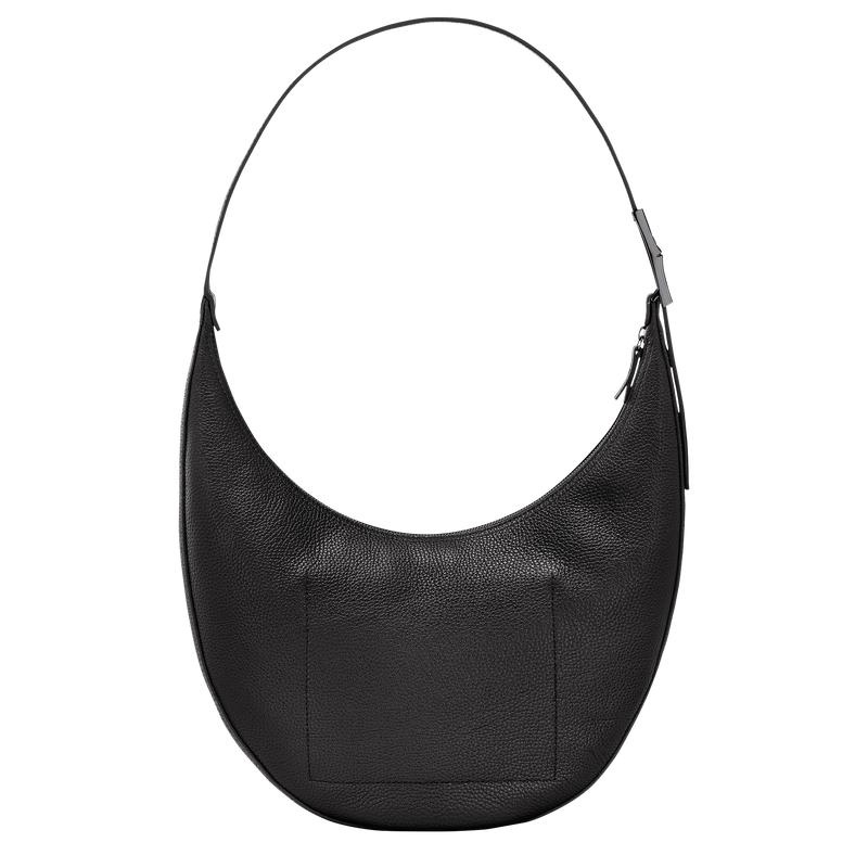 Black Women's Longchamp Roseau Essential L Crossbody Bags | MANLR-6903