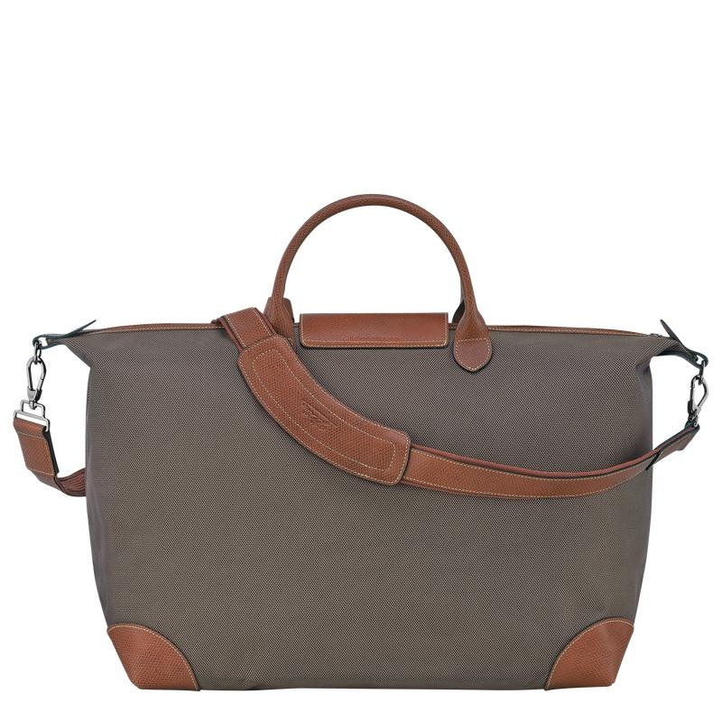 Brown Men's Longchamp Boxford S Travel Bags | GIMUO-7835