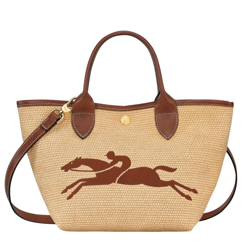 Brown Women\'s Longchamp Le Panier Pliage S Basket Bag | TJDPH-9286