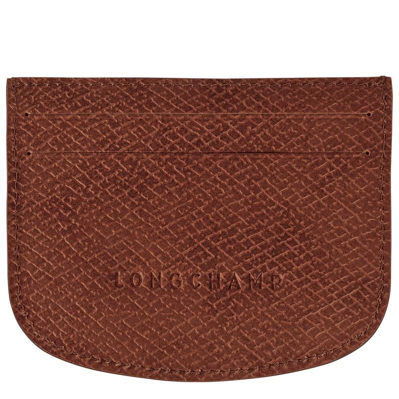 Brown Women's Longchamp Épure Cardholders | HATOW-5960