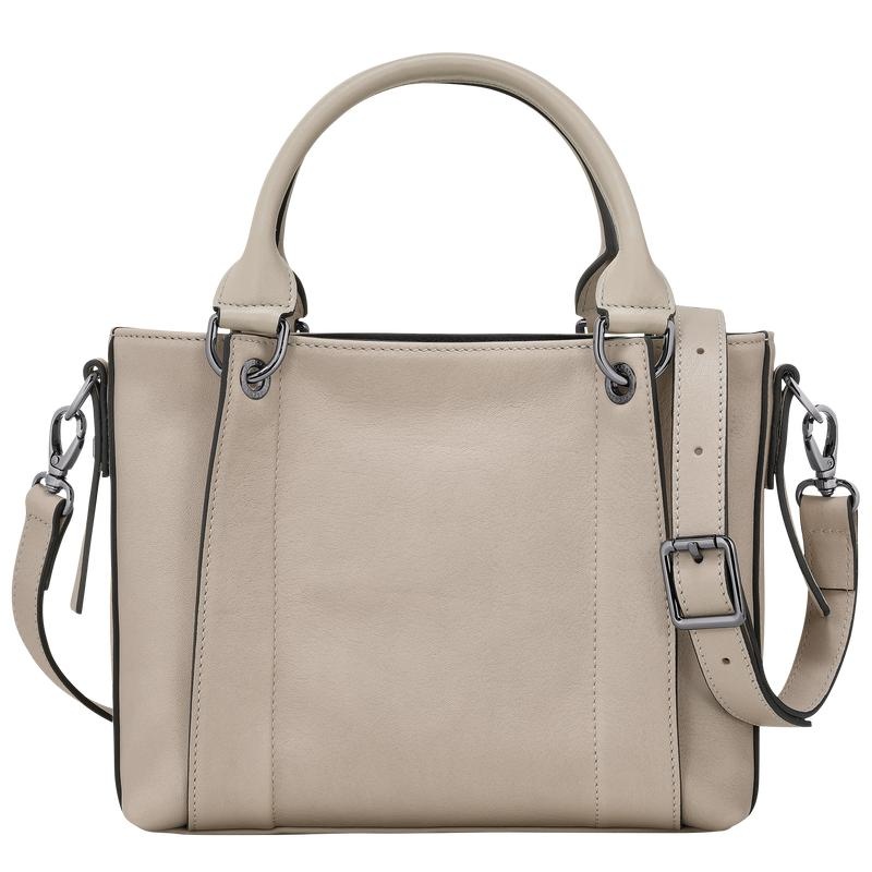 Clay Grey Women's Longchamp 3D S Handbags | FGOPR-4053