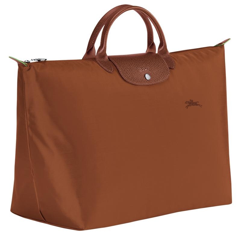 Cognac Brown Men's Longchamp Le Pliage Green S Travel Bags | FZWLA-3608