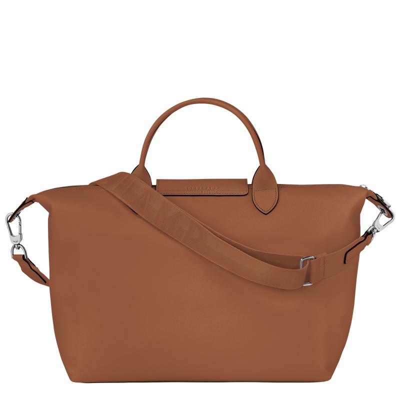 Cognac Brown Men's Longchamp Le Pliage Xtra L Handbags | XYUHP-9461