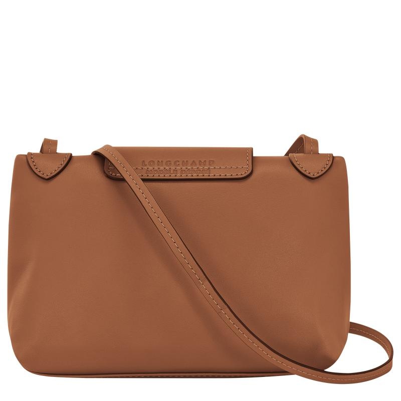 Cognac Brown Women's Longchamp Le Pliage Xtra XS Crossbody Bags | ZSXUM-5968