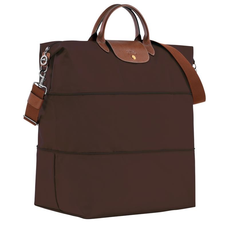 Ebony Brown Women's Longchamp Le Pliage Original expandable Travel Bags | ZALFP-5627