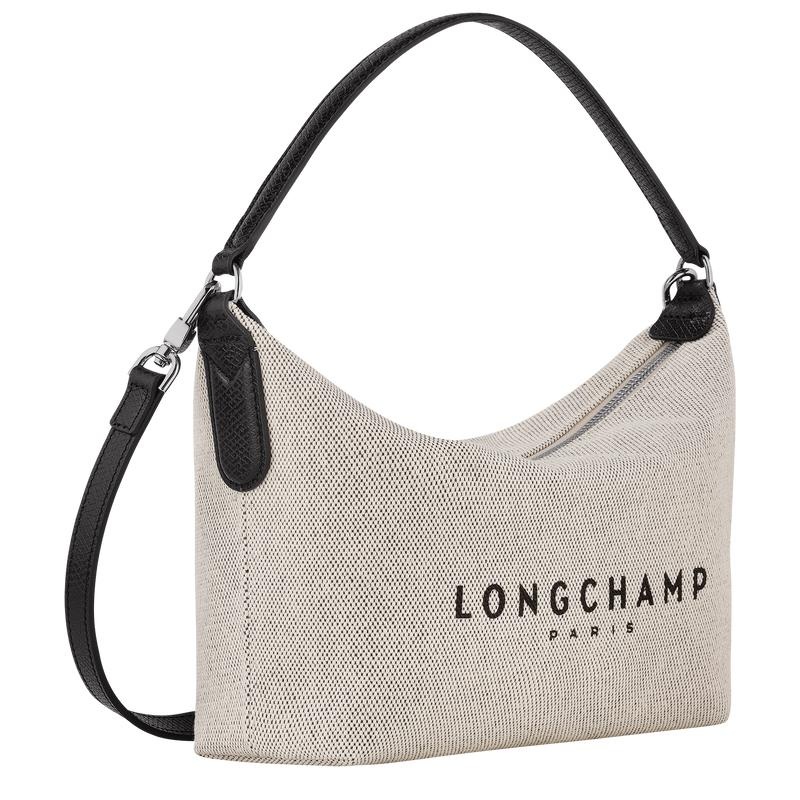 Ecru White Women's Longchamp Essential S Crossbody Bags | SUNLJ-5263