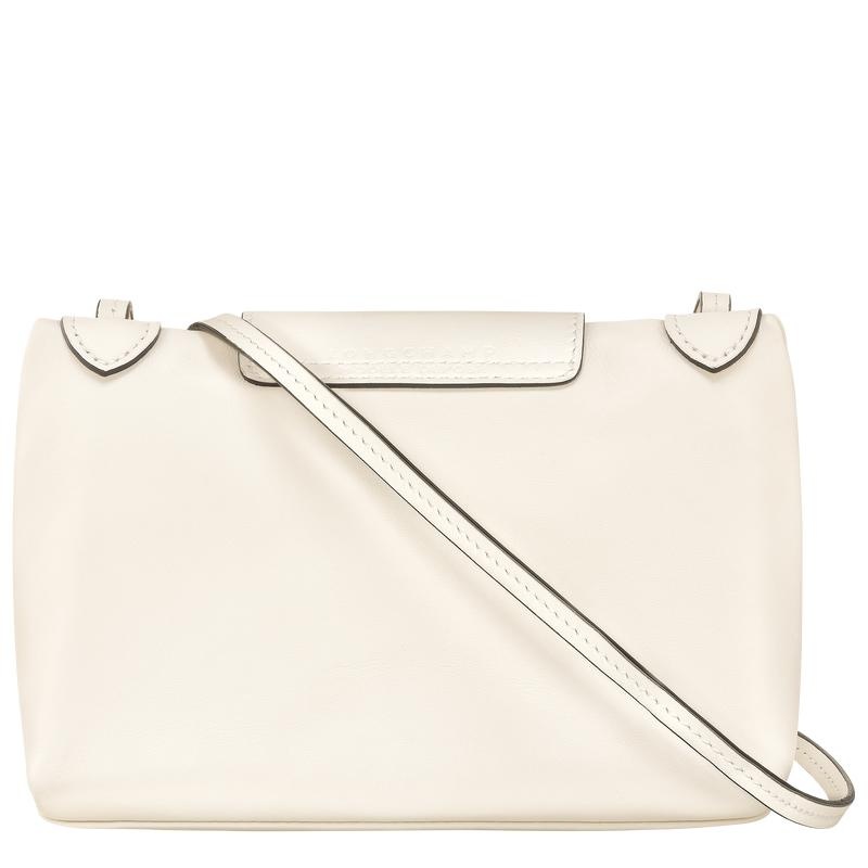 Ecru White Women's Longchamp Le Pliage Xtra XS Crossbody Bags | WAICN-2450