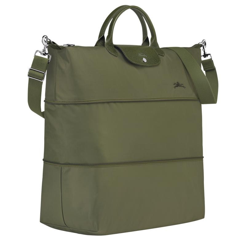 Forest Green Men's Longchamp Le Pliage Green expandable Travel Bags | KRWYZ-7362