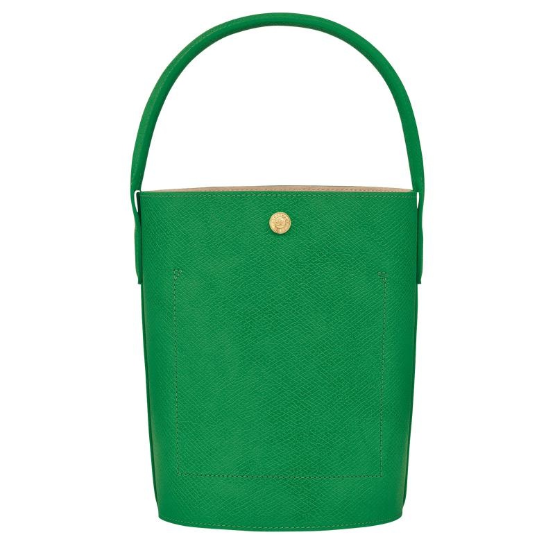 Green Women's Longchamp Épure S Bucket Bag | GWUHE-5401