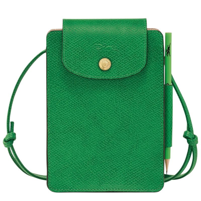 Green Women\'s Longchamp Épure XS Crossbody Bags | EUFTO-8495