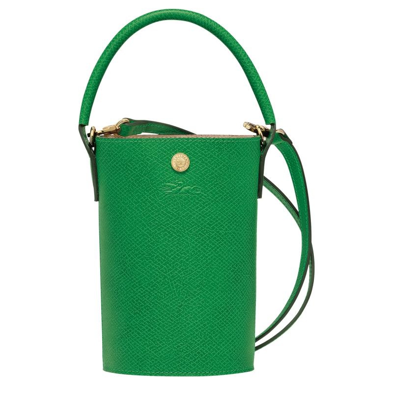 Green Women\'s Longchamp Épure XS Crossbody Bags | JDNHR-7528