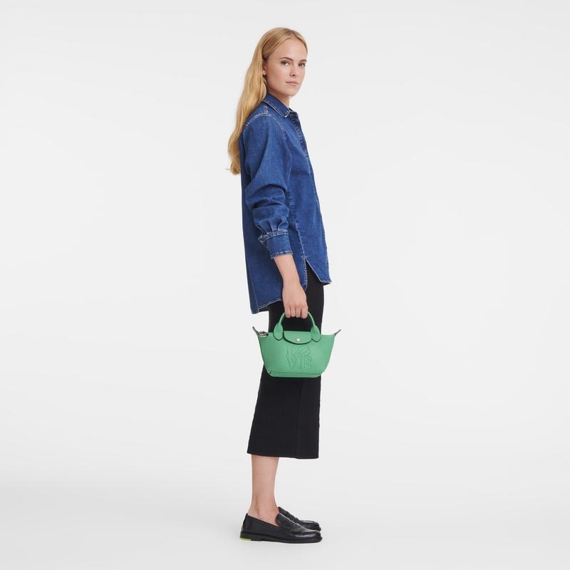 Green Women's Longchamp x Robert Indiana XS Handbags | GFPLT-3856