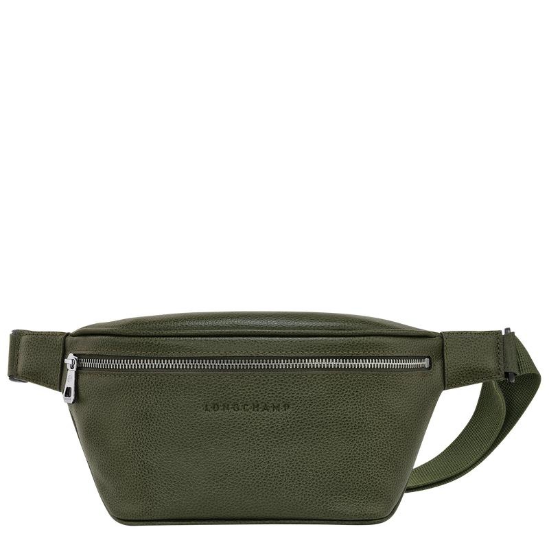 Khaki Men\'s Longchamp Le Foulonné M Belt Bags | BFMGN-2438