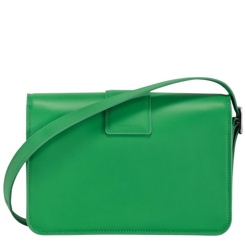 Lawn Green Women's Longchamp Box-Trot M Crossbody Bags | HWRSU-6439