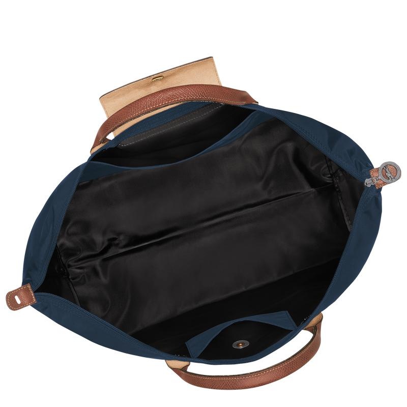 Navy Men's Longchamp Le Pliage Original S Travel Bags | DLPSY-0178