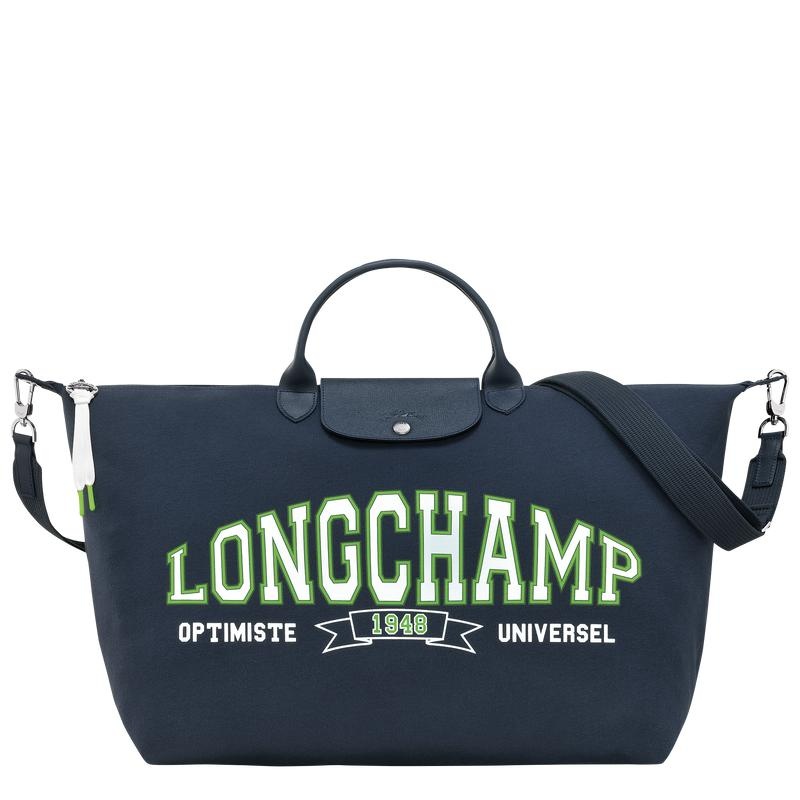 Navy Women\'s Longchamp Le Pliage Collection Travel Bags | VREXB-9540