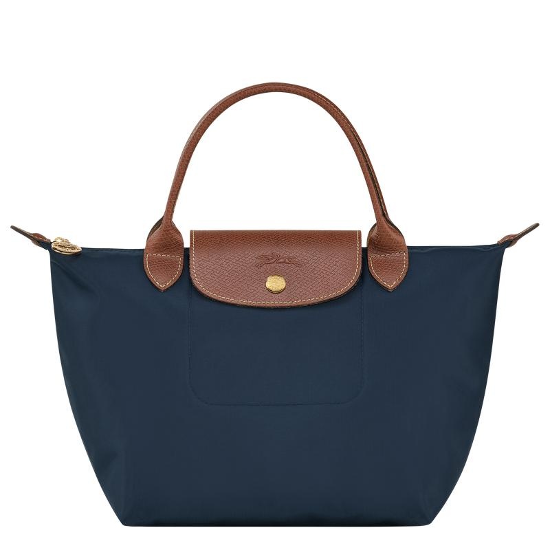 Navy Women\'s Longchamp Le Pliage Original S Handbags | FAMJK-8620