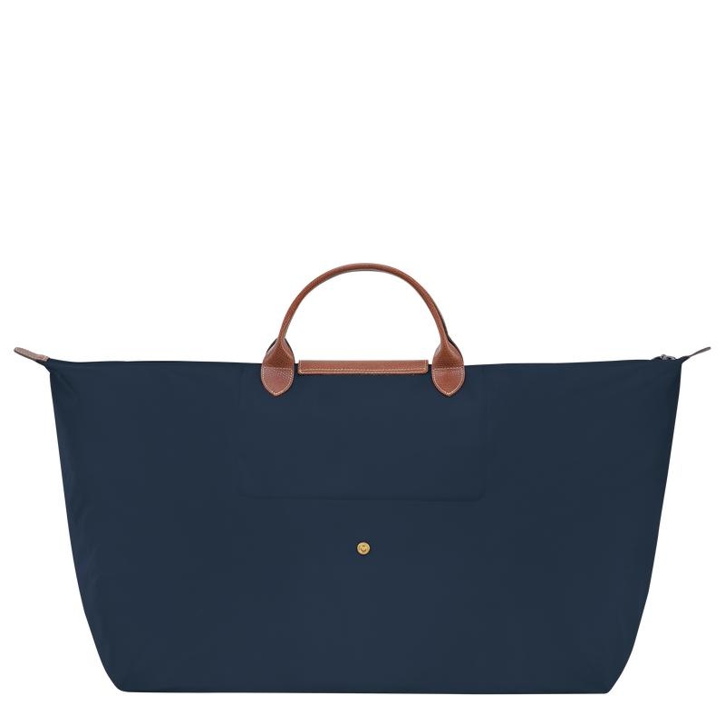 Navy Women's Longchamp Le Pliage Original M Travel Bags | OPVJA-8760