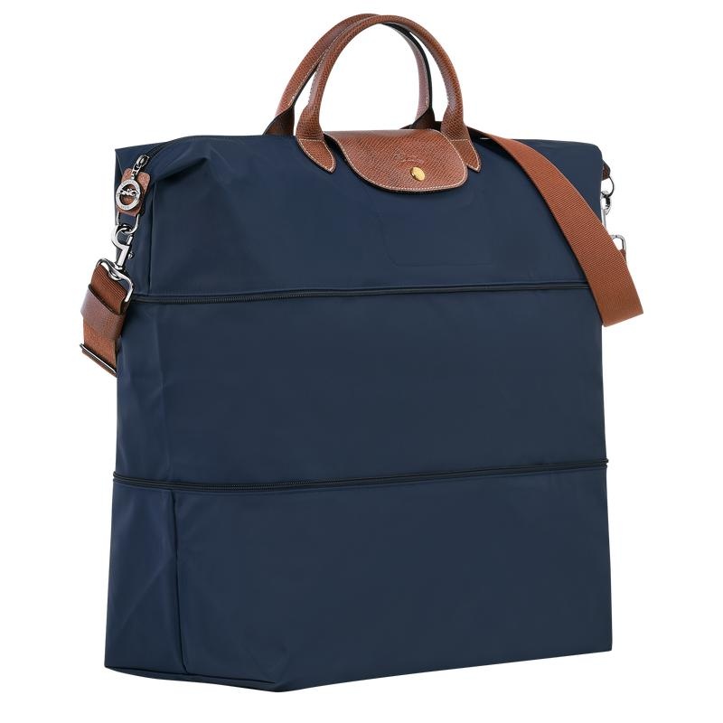 Navy Women's Longchamp Le Pliage Original expandable Travel Bags | RGHYJ-7956