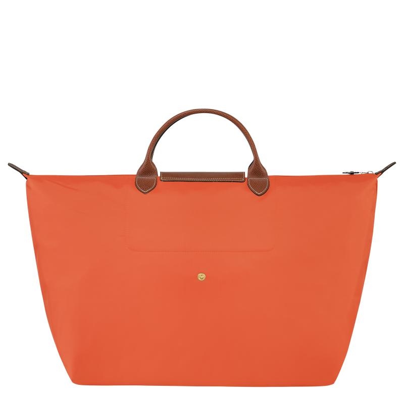 Orange Men's Longchamp Le Pliage Original S Travel Bags | ITJPZ-2604