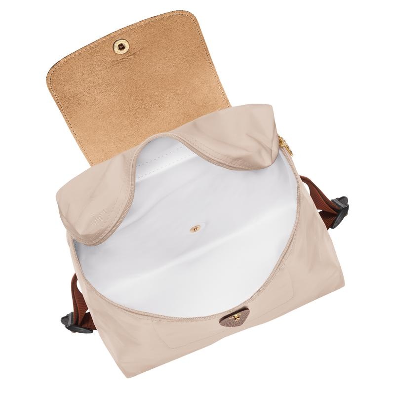 Paper White Men's Longchamp Le Pliage Original M Backpacks | GYOKV-9084