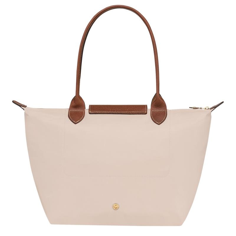 Paper White Women's Longchamp Le Pliage Original M Tote Bag | AVKOE-8470